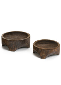 Chocolate Brown Deco Bowls