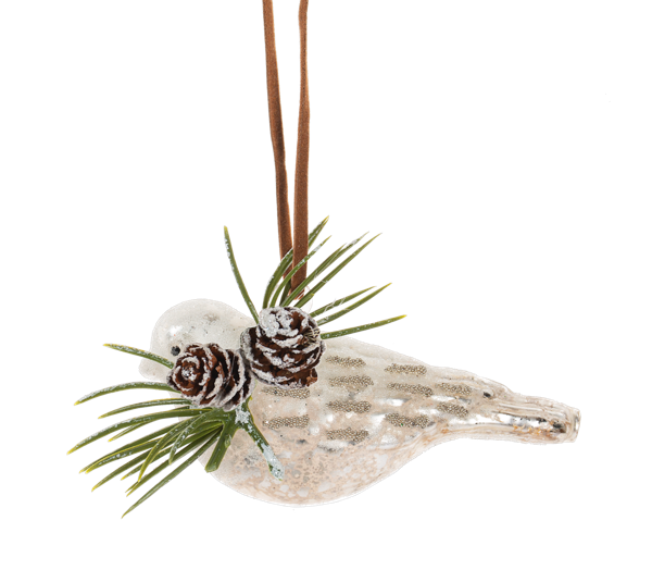 Mini Pinecone Bird Ornaments
