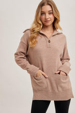 Load image into Gallery viewer, Latte Corinne Sweater Pullover