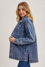 Load image into Gallery viewer, Asher Blue Denim Jacket