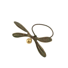 Load image into Gallery viewer, Green Mistletoe Napkin Ring