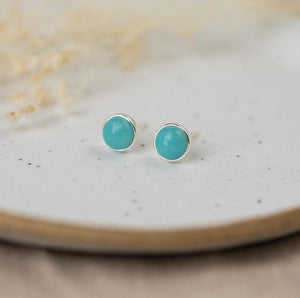 Amazonite Phia Studs