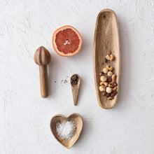 Load image into Gallery viewer, Mango Wood Heart Shaped Dish