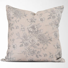 Load image into Gallery viewer, Serenity Vintage Roses Pillow