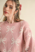 Load image into Gallery viewer, Pink Aspen Ballerina Bow Sweater