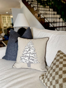 Snowy Tree Cushion