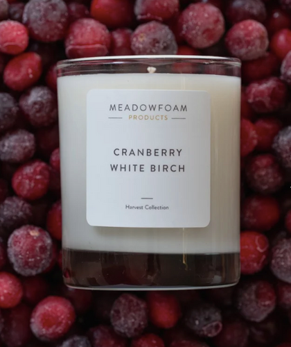 Cranberry White Birch Candle