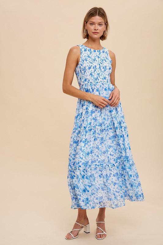 Cornflower Clover Dress