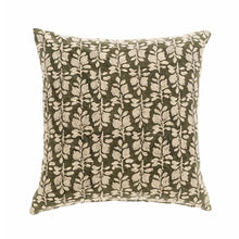 Load image into Gallery viewer, Arbor Block Print Pillow Green