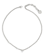 Load image into Gallery viewer, Silver Luvo Crystal Heart Necklace