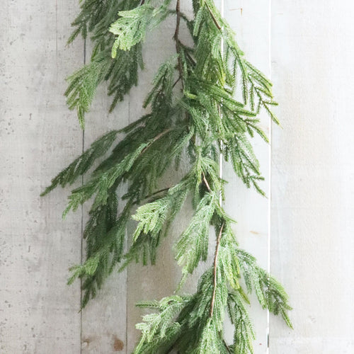 12FT Fresh Touch Norfolk Pine Garland