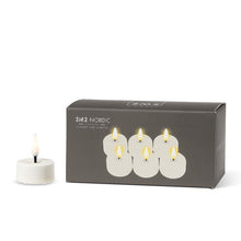 Load image into Gallery viewer, Sand Luxlite Flicker Tealights