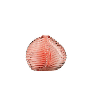 Lila Leaf Vase