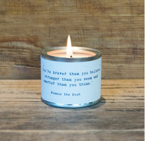 You Are Braver Candle