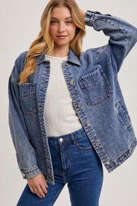 Asher Blue Denim Jacket