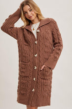 Load image into Gallery viewer, Hadley Cable Knit Cardigan