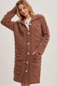 Hadley Cable Knit Cardigan