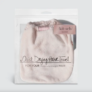Pink Quick Dry Hair Towel
