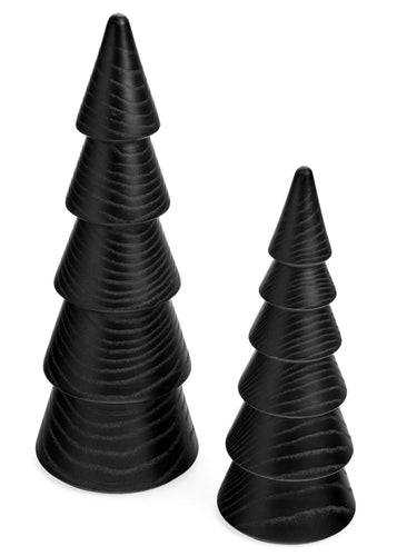 Black Tiered Trees