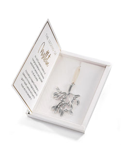 Boxed Mistletoe Ornament