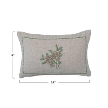 Load image into Gallery viewer, Mini Juniper Linen Lumbar Pillow