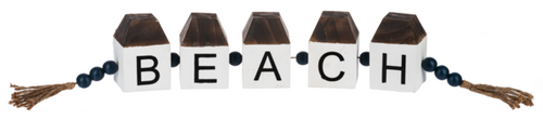 Beach Tabletop Block Sign
