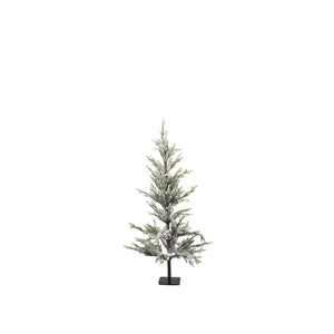 Flocked Balsam LED Tree