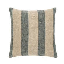 Load image into Gallery viewer, Blue Penstone Stripe Pillow
