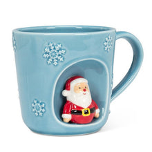 Load image into Gallery viewer, Santa Snowflake Mug
