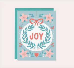 Joy Ornament Card