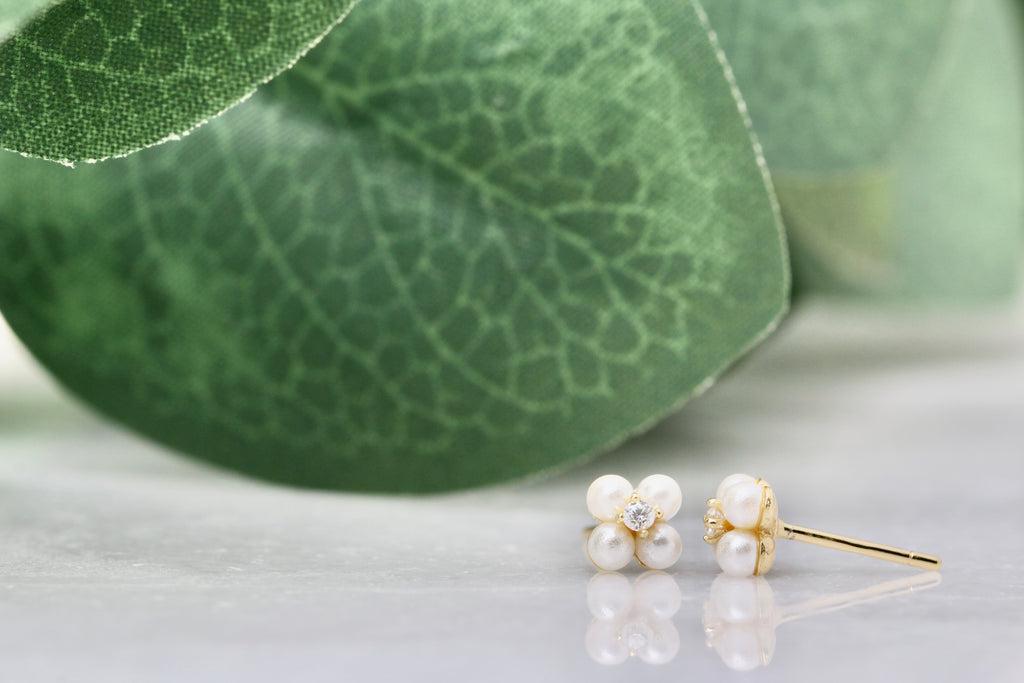 Petite Flower Studs