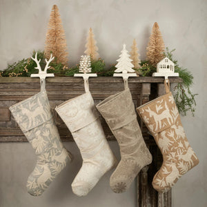 Pinecone Stocking Holder