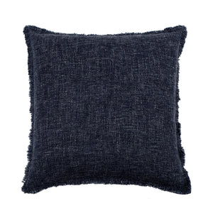 Selena Linen Pillow Navy