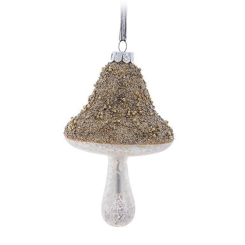 Brown Heritage Mushroom Ornament