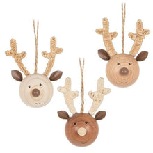 Load image into Gallery viewer, Woodland Deer Ornaments