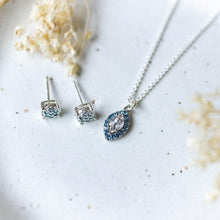 Load image into Gallery viewer, Blue Bedazzle Studs