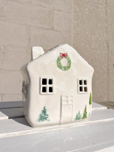 Load image into Gallery viewer, Winter Detail Ceramic House