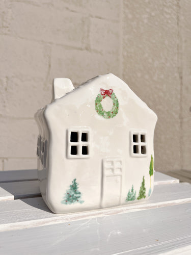 Winter Detail Ceramic House