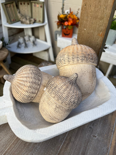 Woven Harvest Acorns