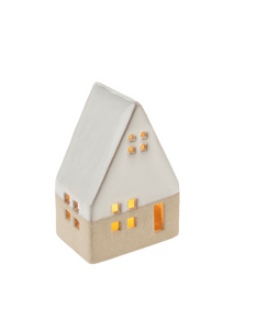 Small Ceramic Tealight House