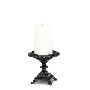 Iron Pedestal Candle Holders