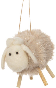 Wooly Sheep Ornament