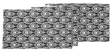 Load image into Gallery viewer, Skull Brocade Table Runner