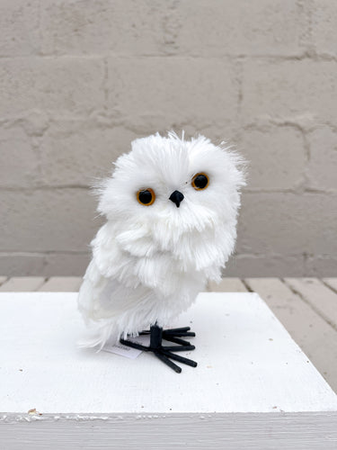 White Owl Figurine
