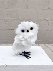 White Owl Figurine