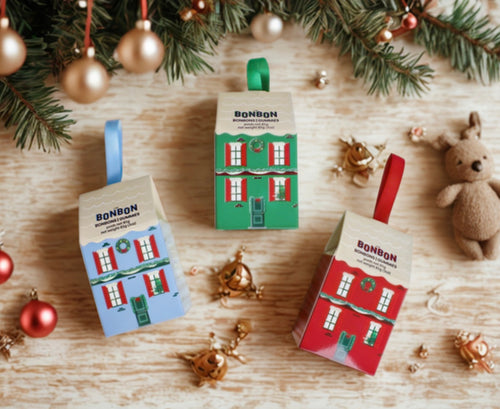 Bon Bon Christmas House Ornaments