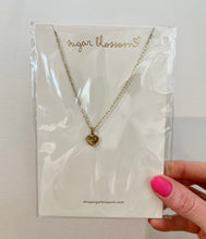 Load image into Gallery viewer, Mama Heart Charm Paperclip Necklace