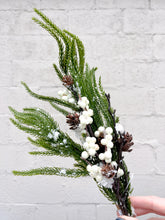 Load image into Gallery viewer, Norfolk Spray with White Berries