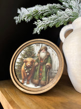 Load image into Gallery viewer, Buffalo Santa Cottage Art