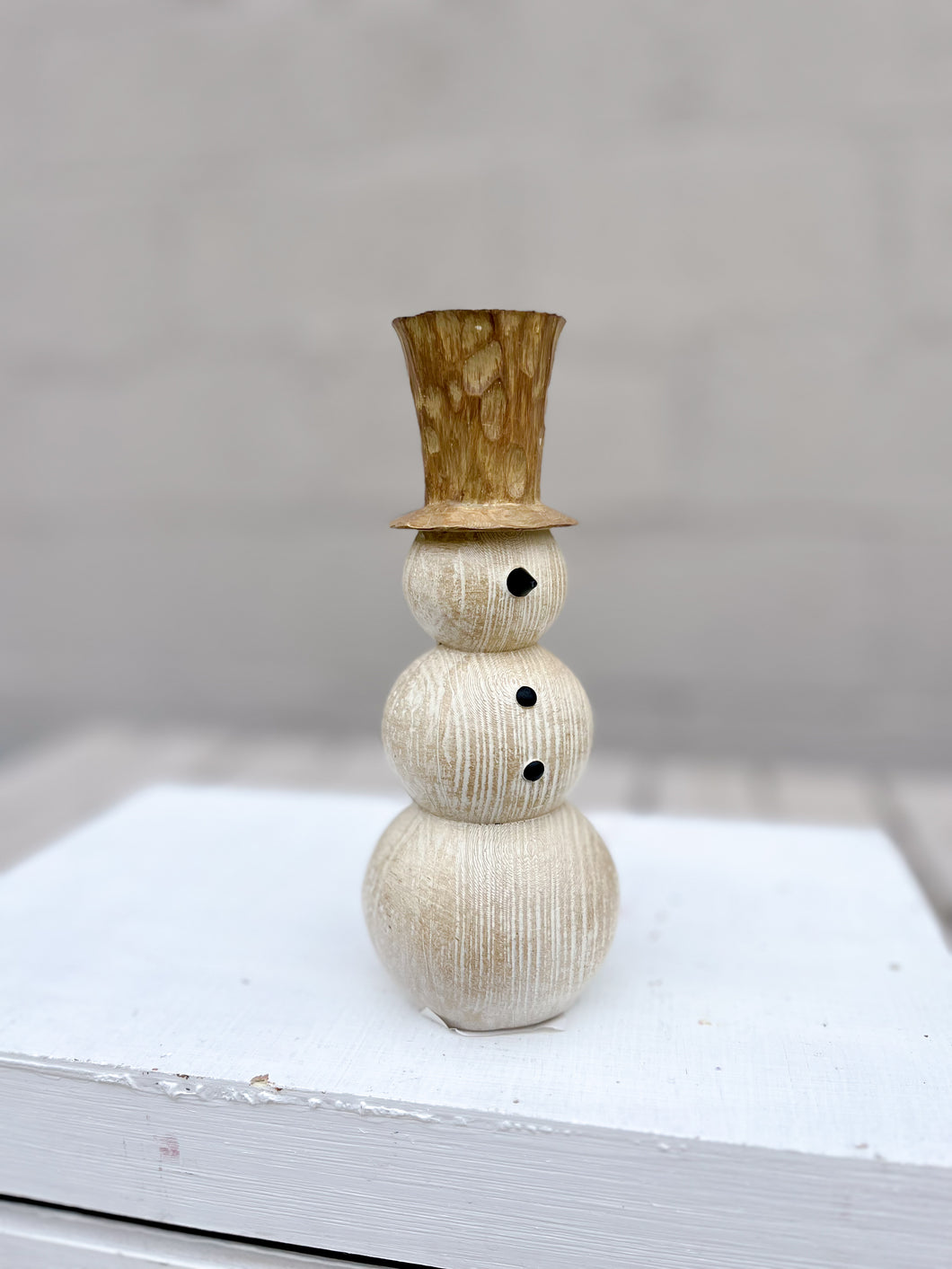 Holiday Snowman Figurine